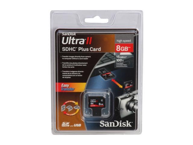 SanDisk 8GB SDHC Plus USB Flash Card Model SDSDPH-008G-A11 - Newegg.com