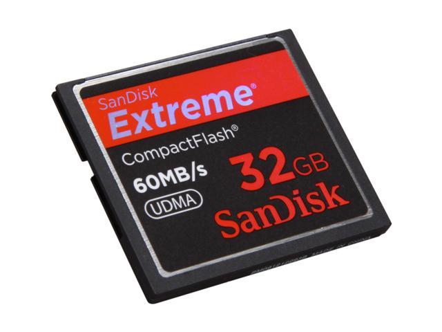 SanDisk Extreme 32GB Compact Flash (CF) Flash Card Model SDCFX-032G-A61
