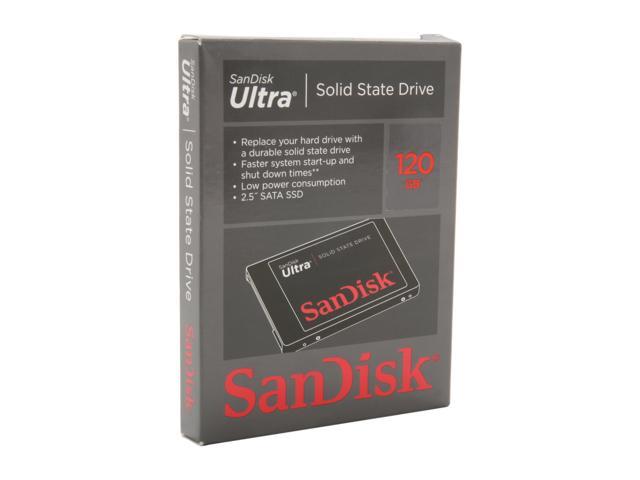 SanDisk Ultra 2.5" 120GB SATA II Internal Solid State Drive (SSD) SDSSDH-120G-G25