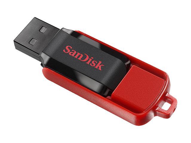 lot of 5 Sandisk 8gb cruzer switch flash drive SDCZ52-008G-B35 memory stick USB