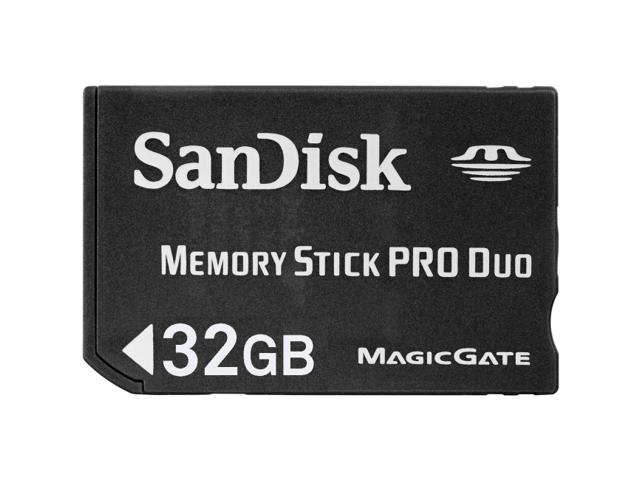 SanDisk 32GB Memory Stick Pro Duo (MS Pro Duo) Flash Card