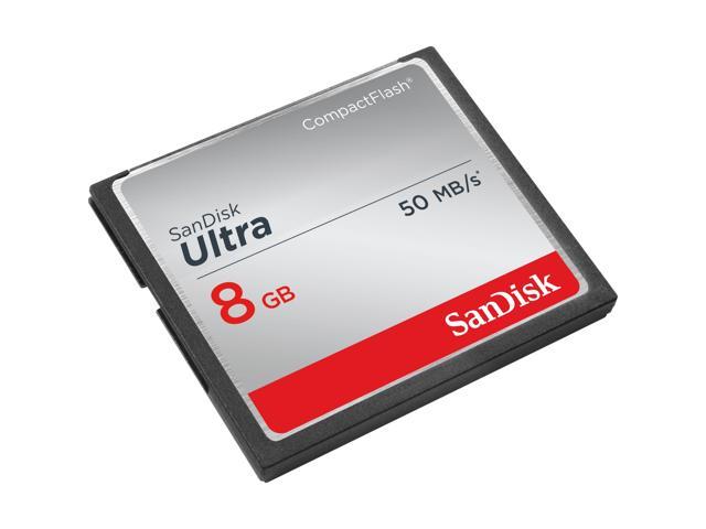 SanDisk Ultra 8GB Compact Flash (CF) Flash Card Model SDCFHS-008G-A46