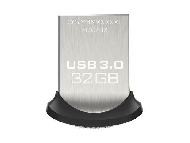 SanDisk 32GB Ultra Fit CZ43 USB 3.0 Flash Drive, Speed Up to 150MB/s (SDCZ43-032G-GAM46)