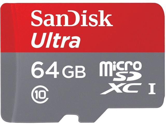 Sandisk Ultra 64GB 2‑pack SDXC UHS-I Class 10 Memory Card 