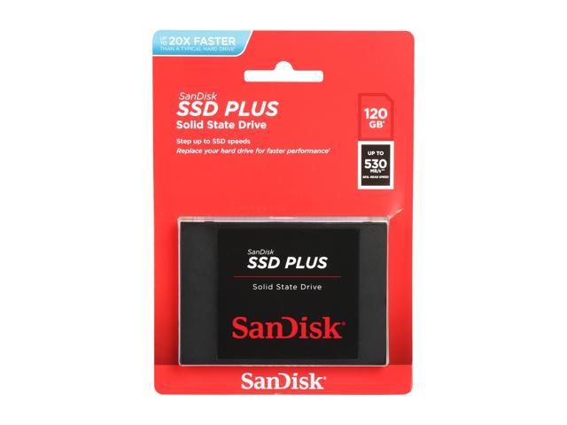 patron Carrot Savant SanDisk SSD Plus 120GB Internal SSD - SATA III 6Gb/s, 2.5"/7mm -  SDSSDA-120G-G26 - Newegg.com