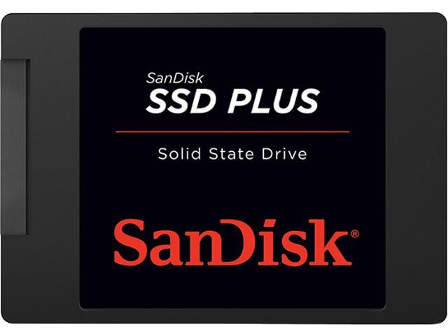 SanDisk Plus 480GB Internal SSD - SATA III 6Gb/s, 2.5"/7mm - Internal SSDs - Newegg.com