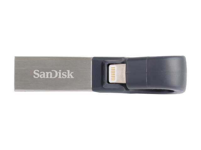 SanDisk 64GB iXpand Flash Drive for iPhone and iPad (SDIX30N-064G