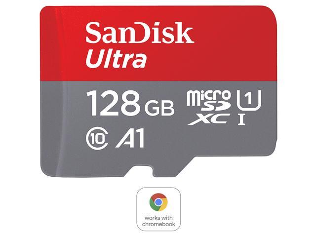 SanDisk Ultra A1 128GB MicroSD XC Class 10 UHS-1 Mobile Memory Card LOT of 5 with Ultra high Speed USB 3.0 MemoryMarket MicroSD & SD Memory Card Reader SDSQUAR-128G 5 Pack 