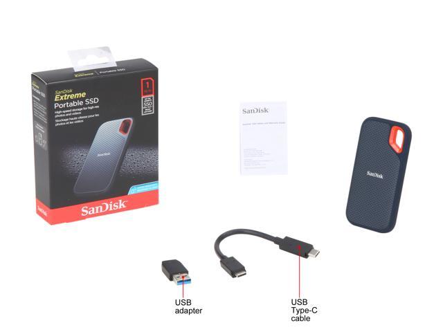 Realm Frightening Electrician SanDisk Extreme 1TB USB 3.1 (Gen 2) Portable SSD - Newegg.com