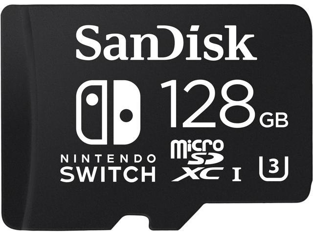 Skuffelse Specialitet Arne SanDisk 128GB Nintendo Switch microSDXC Memory Card, Speed Up to 100MB/s  (SDSQXAO-128G-GN6ZA) - Newegg.com