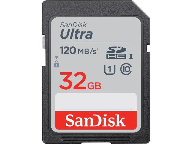 Photo 1 of SanDisk 32GB UltraSDHC UHS-1 SD Memory Cards (4x6)