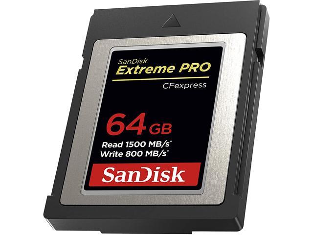 Sandisk Extreme Pro 64gb Cfexpress Flash Card Model Sdcfe-064g-gn4nn 