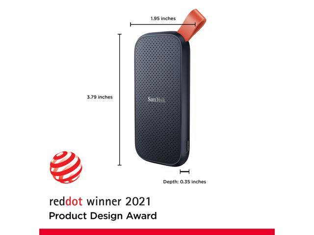 SanDisk 1TB Portable SSD - Up to 520MB/s, USB-C, USB 3.2 Gen 2