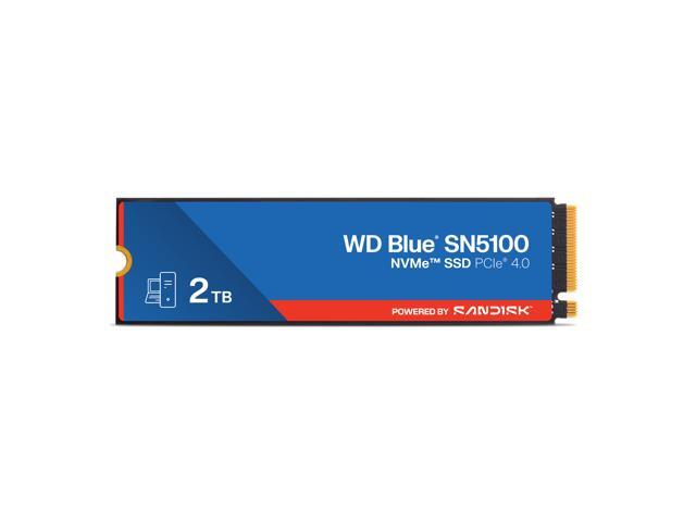 SanDisk WD Blue SN5100 M.2 2280 2TB PCI-Express 4.0 x4 3D NAND Internal Solid State Drive (SSD) - WDS200T5B0E-00CPE0