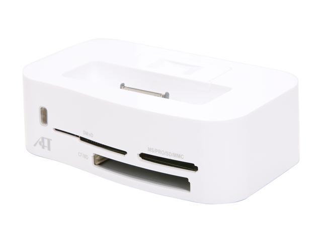 AFT iDuo USB 2.0 Dock for iPod or iPhone with Card Reader for Computer