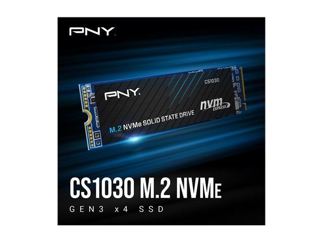 PNY CS1030 M.2 2280 500GB PCI-Express 3.0 x4, NVMe 1.3 3D NAND Internal  Solid State Drive (SSD) M280CS1030-500-RB