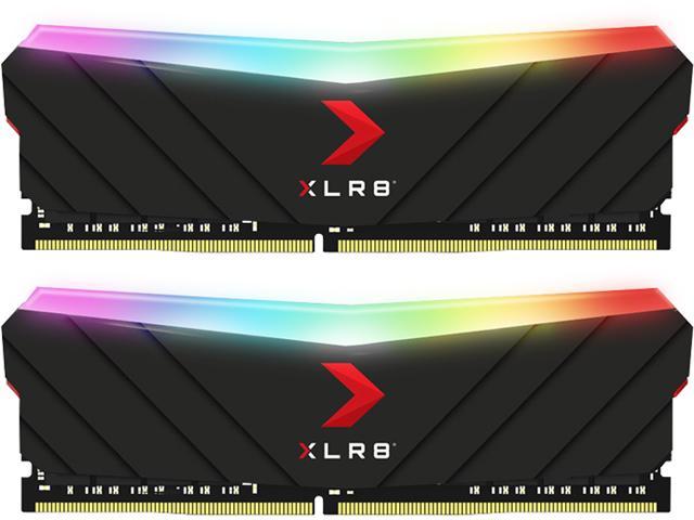 PNY XLR8 Gaming EPIC-X RGB 16GB (2 x 8GB) 288-Pin PC RAM DDR4 4000 (PC4 32000) Desktop Memory Model MD16GK2D4400018XRGB