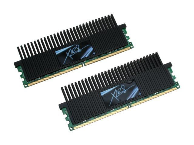 PNY XLR8 2GB (2 x 1GB) DDR2 800 (PC2 6400) Dual Channel Kit Desktop Memory Model D22GX64XL-4