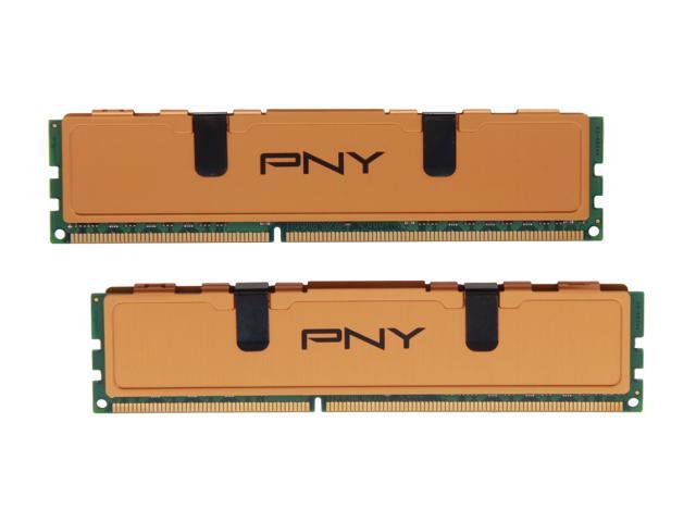 PNY Optima 8GB (2 x 4GB) DDR3 1333 (PC3 10666) Desktop Memory Model MD8192KD3-1333
