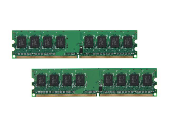 PNY 4GB (2 x 2GB) DDR2 800 (PC2 6400) Desktop Memory Model MD4096KD2-800-V2