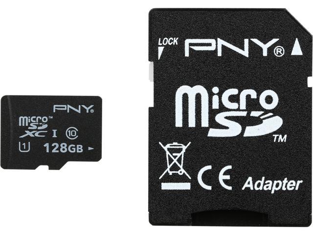 PNY 128GB microSDXC High Performance 128GB High Speed MicroSDXC Model P-SDUX128U1-GE