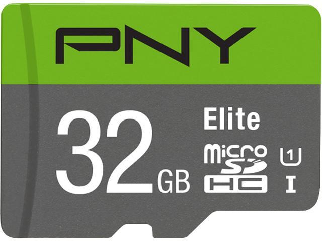 PNY SD Card  PNY  32GB Elite microSDHC UHS I U1 Class 10 Memory  Card  