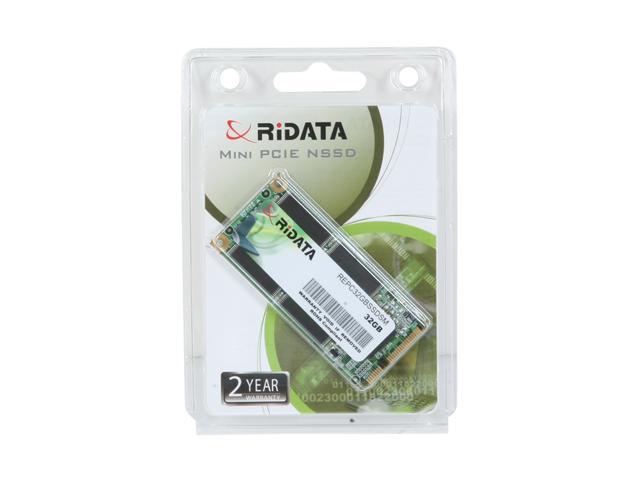 RiDATA 32GB Mini PCIe (PATA) MLC Internal Solid State Drive (SSD) REPC32GBSSDSM