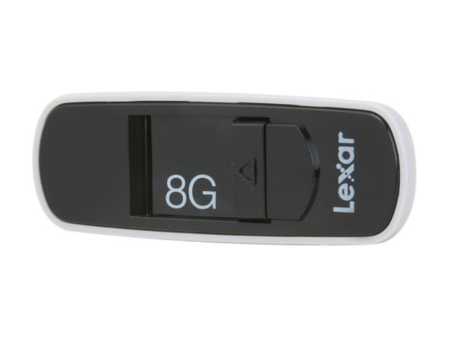 Lexar JumpDrive S70 8GB USB 2.0 Flash Drive (Black) Model LJDS70-8GBASBNA
