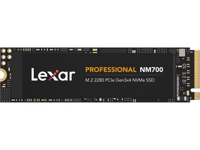 Lexar Professional NM700 M.2 2280 256GB PCIe Gen3 x4 NVMe 3D TLC Internal Solid State Drive (SSD) LNM700-256RBNA