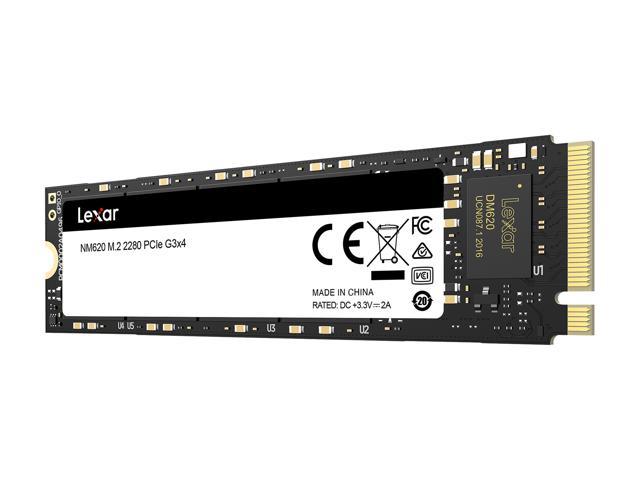 LNM620X001T-RNNNU for PC Enthusiasts and Gamers Up to 3300MB/s Read Solid State Drive Lexar NM620 1TB M.2 2280 PCIe Internal SSD