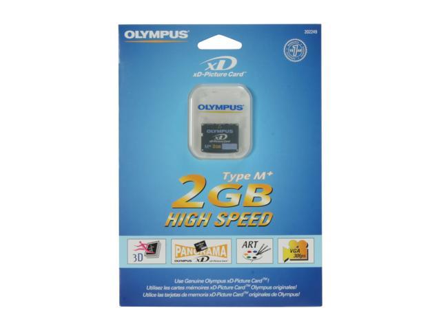 OLYMPUS 2GB TYPE M+ xD-Picture Flash Card Model 202249P