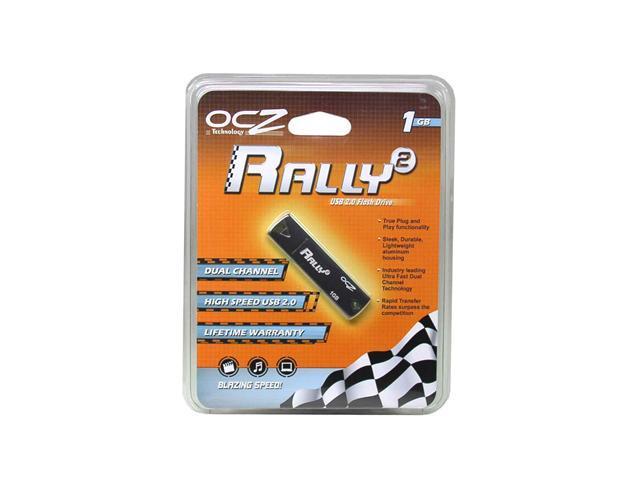 OCZ Rally 2 2GB Dual Channel Flash Drive (USB2.0 Portable) Model OCZUSBRDC-2GB
