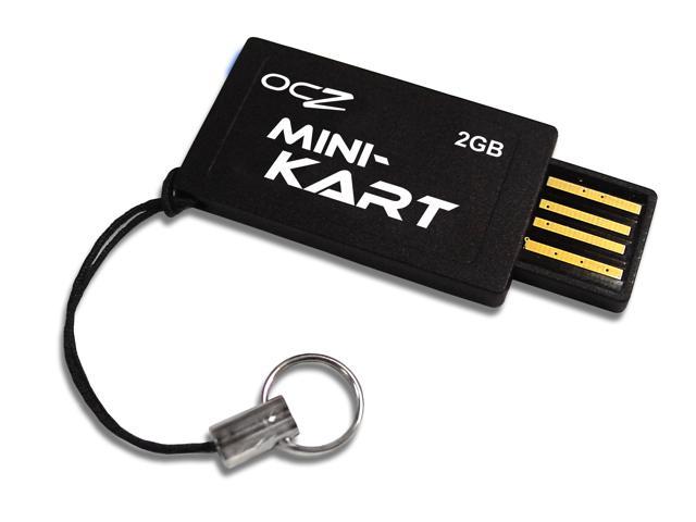 OCZ Ultra-Slim Mini-Kart 2GB Flash Drive (USB2.0 Portable) Model OCZUSBM-2GB