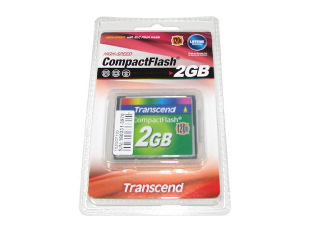 Transcend 2GB Compact Flash (CF) Flash Card Model TS2GCF120 - Newegg.com