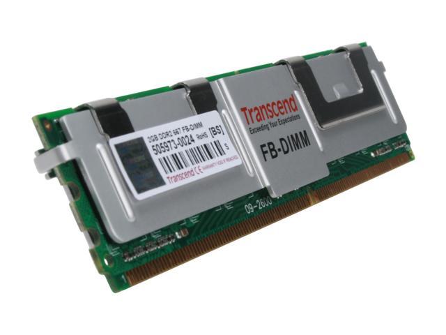 Transcend 2GB ECC Fully Buffered DDR2 667 PC2 5300 Server Memory 