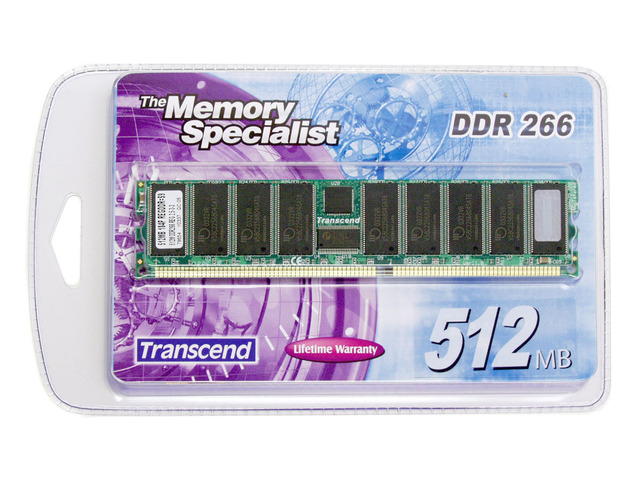 Transcend 512MB ECC Registered DDR 266 (PC 2100) Server Memory Model ...