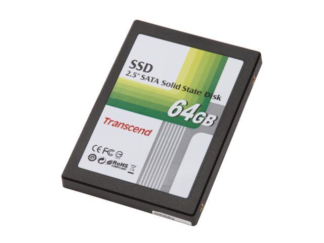 Transcend 2.5" 64GB SATA MLC Internal Solid State Drive (SSD) TS64GSSD25S-M