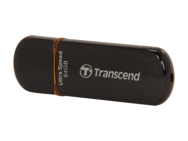 Transcend JetFlash 600 64GB USB 2.0 Flash Drive Model TS64GJF600