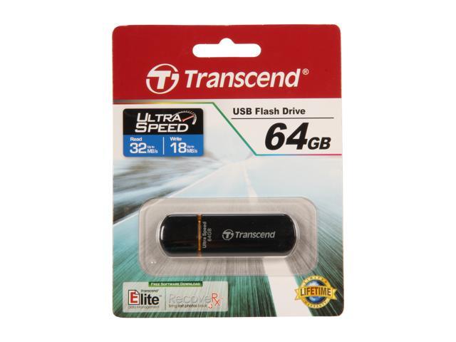 Transcend JetFlash 600 64GB USB 2.0 Flash Drive - Newegg.com