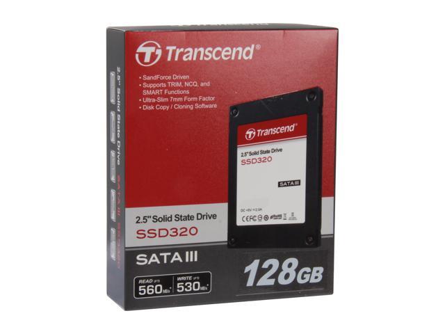Transcend SSD 320 2.5" 128GB SATA III Internal Solid State Drive (SSD) with Desktop Upgrade Kit