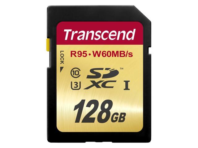 Transcend Ultimate 128GB Secure Digital Extended Capacity (SDXC) Flash Card Model TS128GSDU3