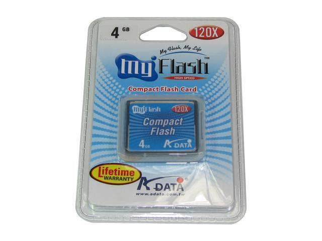 ADATA 4GB Compact Flash (CF) Flash Card Model 120x 4G - Newegg.com
