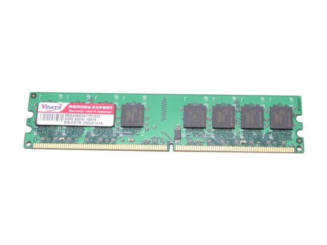 ADATA Value Series 1GB DDR2 800 (PC2 6400) Desktop Memory Model ADQVE1A16N