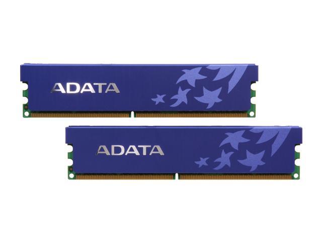 ADATA 4GB (2 x 2GB) DDR2 800 (PC2 6400) Dual Channel Kit Desktop Memory Model AD2U800B2G5-DRH