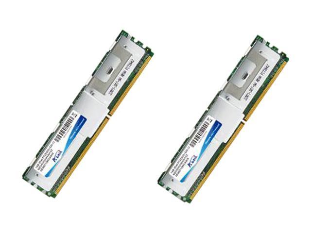 ADATA 4GB (2 x 2GB) 240-Pin DDR2 SDRAM ECC Fully Buffered DDR2 667 (PC2 5300) Dual Channel Kit Server Memory Model SC2PE1B18K
