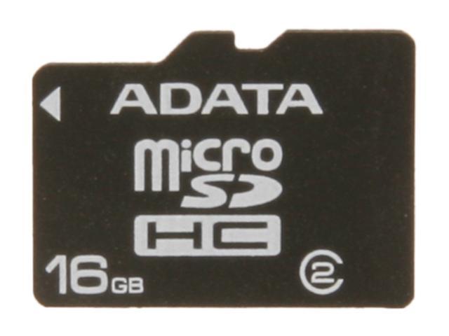 ADATA Speedy 16GB microSDHC Flash Card Model AUSDH16GCL2-R