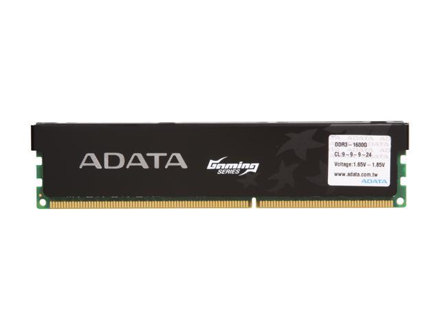 basura digerir bar ADATA Gaming Series 2GB DDR3 1600 (PC3 12800) Desktop Memory Model  AX3U1600GB2G9-1G Desktop Memory - Newegg.com