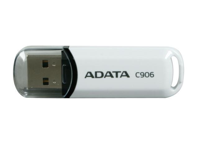 Adata Classic Series 8gb Usb 20 Flash Drive White