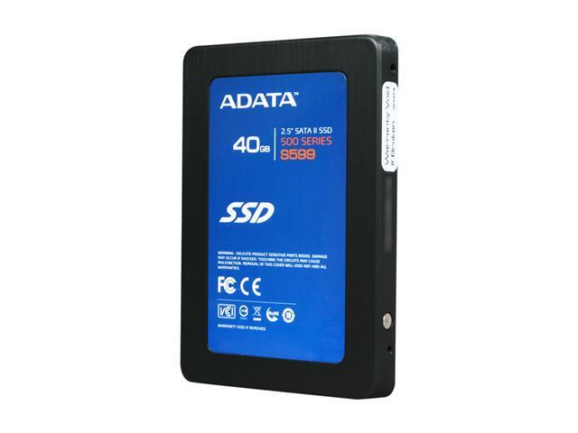 ADATA S599 AS599S-40GM-C 2.5" 40GB SATA II Internal Solid State Drive (SSD)