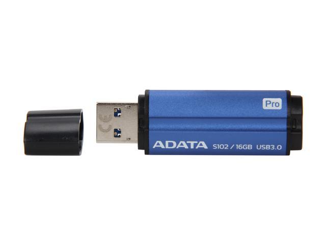Afleiding Beheren Gewoon ADATA 16GB S102 Pro Advanced USB 3.0 Flash Drive, Speed Up to 100MB/s  (AS102P-16G-RBL) - Newegg.com